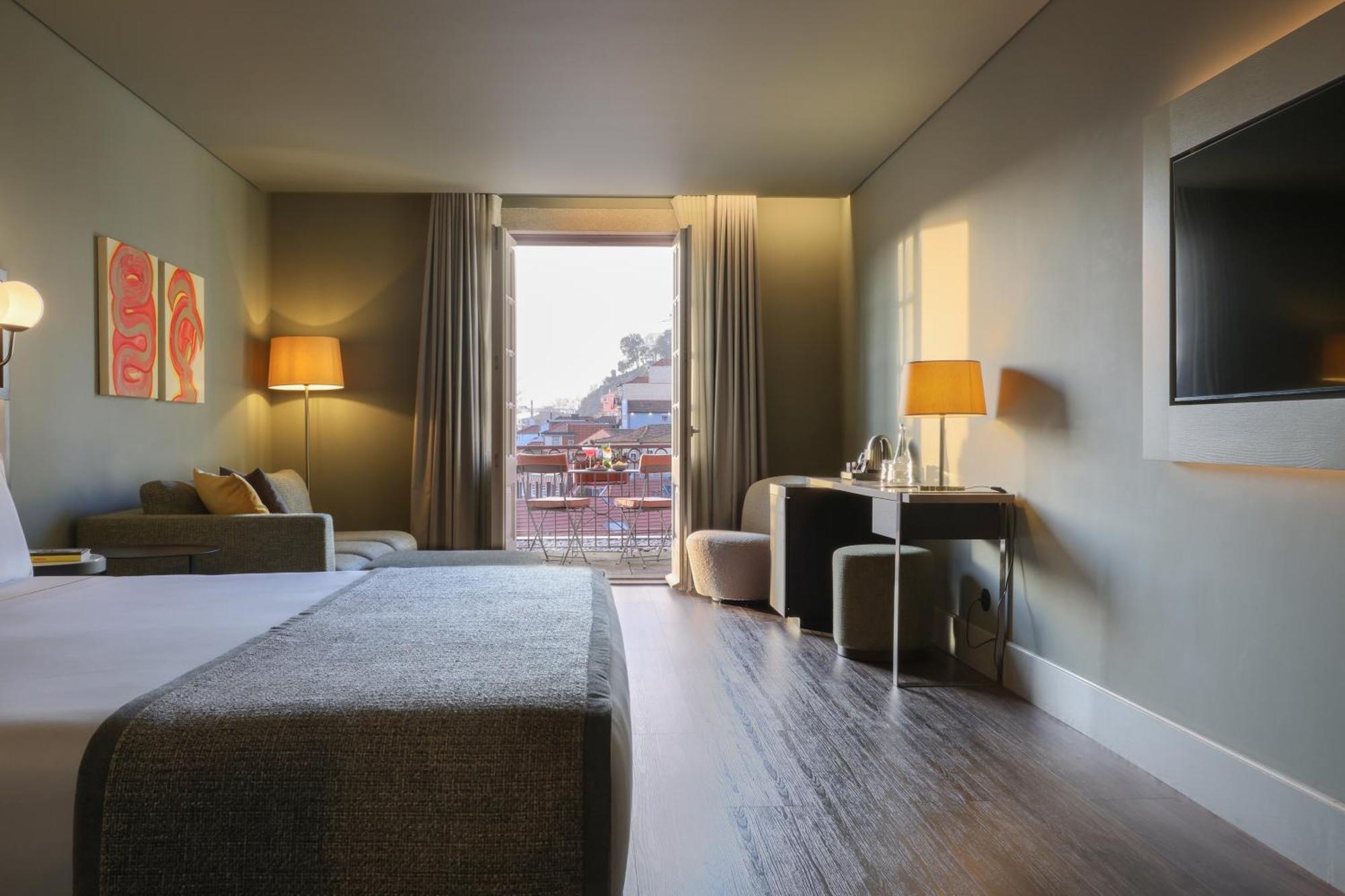 Hotel Timbre Virtudes OOporto Exterior foto A room at the hotel