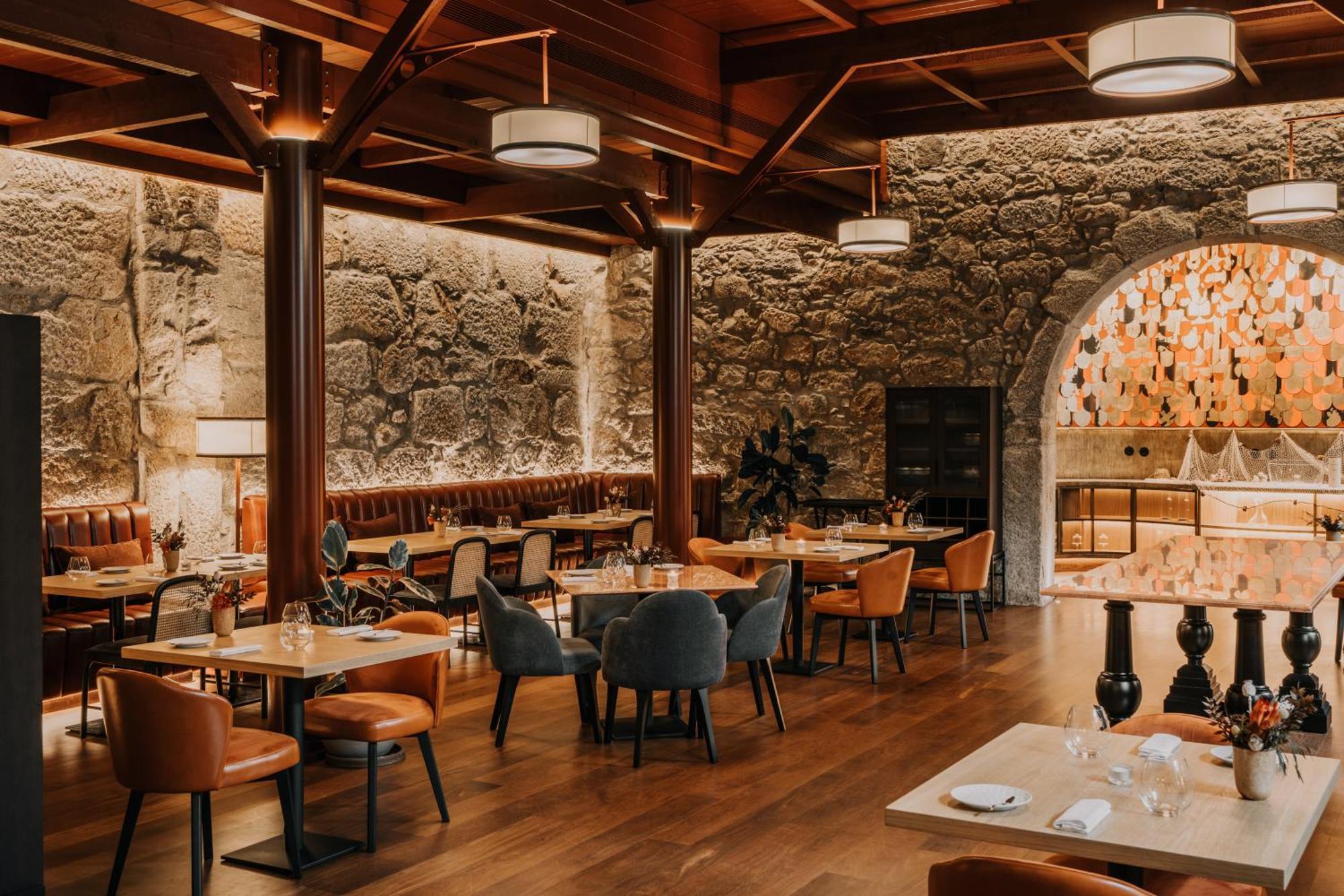 Hotel Timbre Virtudes OOporto Exterior foto Interior of the restaurant